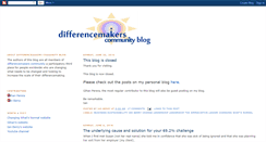Desktop Screenshot of blog.differencemakers.com.au